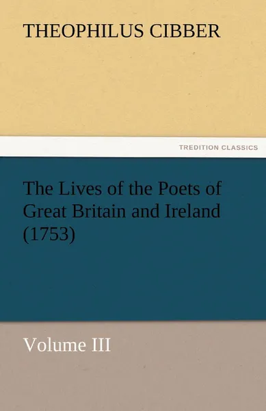 Обложка книги The Lives of the Poets of Great Britain and Ireland (1753), Theophilus Cibber