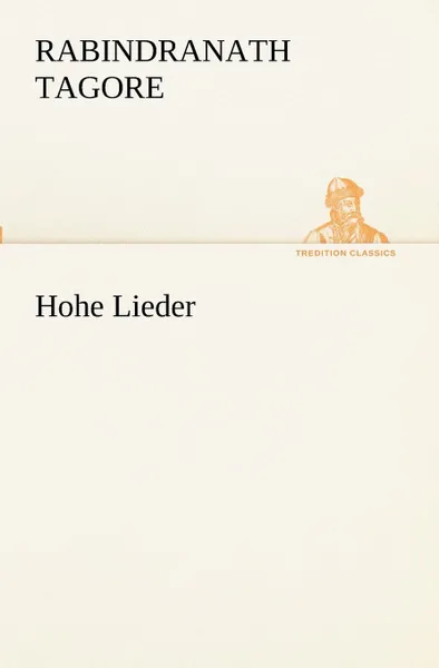 Обложка книги Hohe Lieder, Rabindranath Tagore