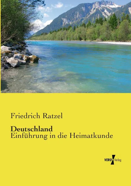 Обложка книги Deutschland, Friedrich Ratzel