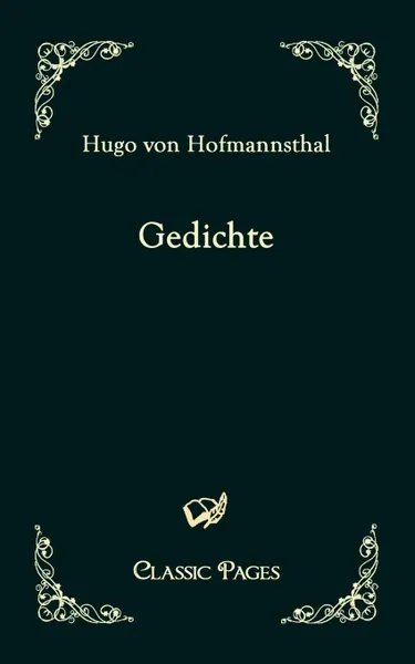 Обложка книги Gedichte, Hugo von Hofmannsthal