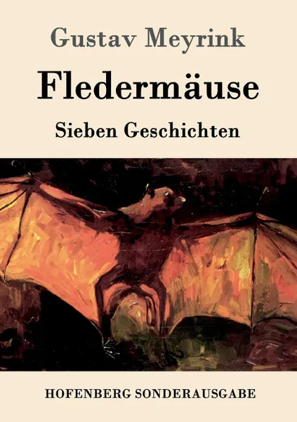 Обложка книги Fledermause, Gustav Meyrink