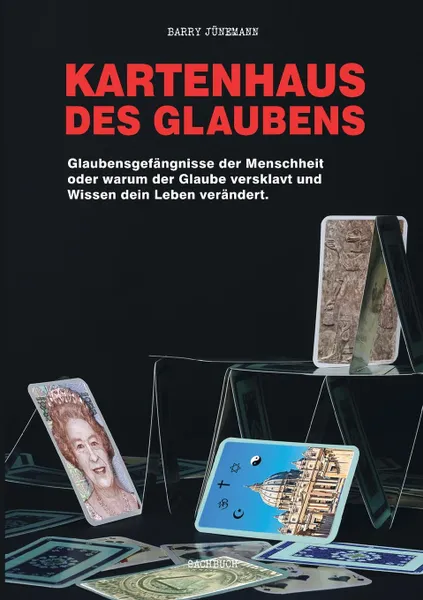 Обложка книги Kartenhaus des Glaubens, Barry Jünemann