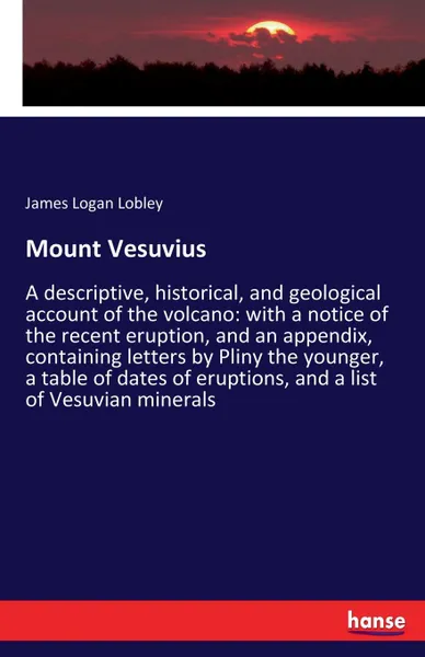 Обложка книги Mount Vesuvius, James Logan Lobley