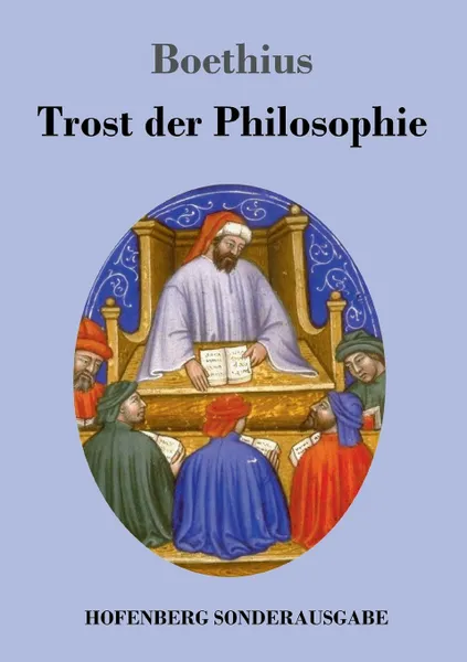 Обложка книги Trost der Philosophie, Boethius