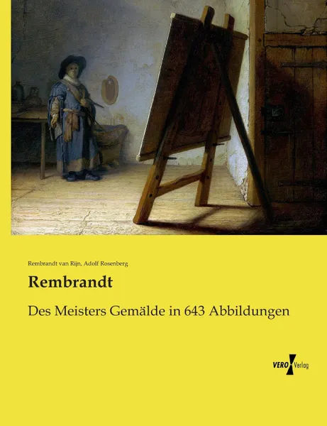 Обложка книги Rembrandt, Rembrandt van Rijn, Adolf Rosenberg