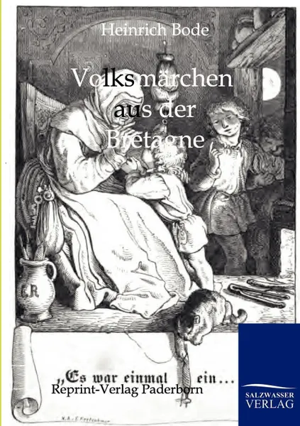 Обложка книги Volksmarchen aus der Bretagne, Heinrich Bode