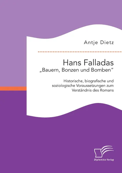 Обложка книги Hans Falladas .Bauern, Bonzen und Bomben