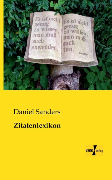 Обложка книги Zitatenlexikon, Daniel Sanders