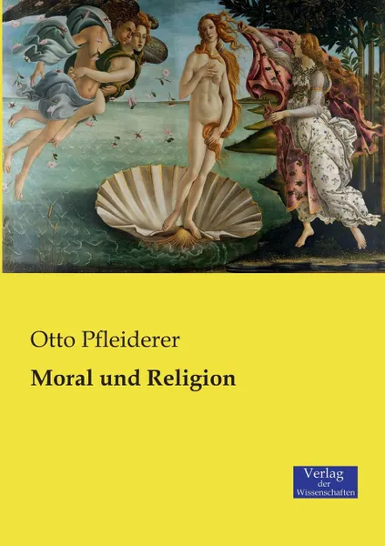 Обложка книги Moral und Religion, Otto Pfleiderer