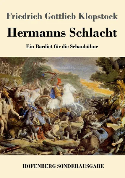 Обложка книги Hermanns Schlacht, Friedrich Gottlieb Klopstock