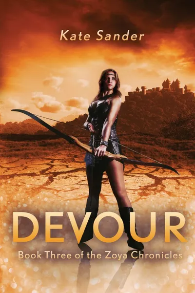 Обложка книги Devour. Book Three of the Zoya Chronicles, Kate Sander