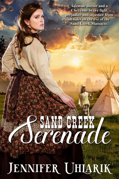 Обложка книги Sand Creek Serenade, Jennifer Uhlarik