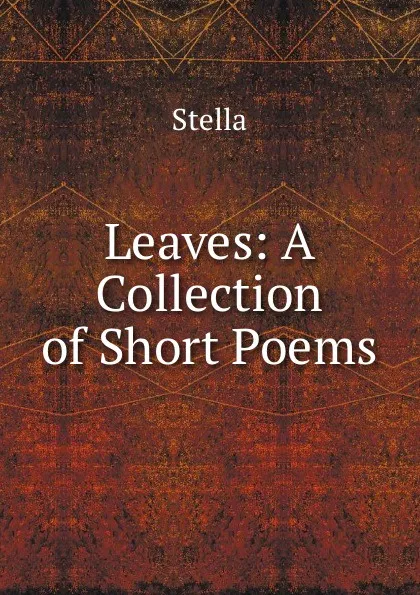 Обложка книги Leaves, Stella