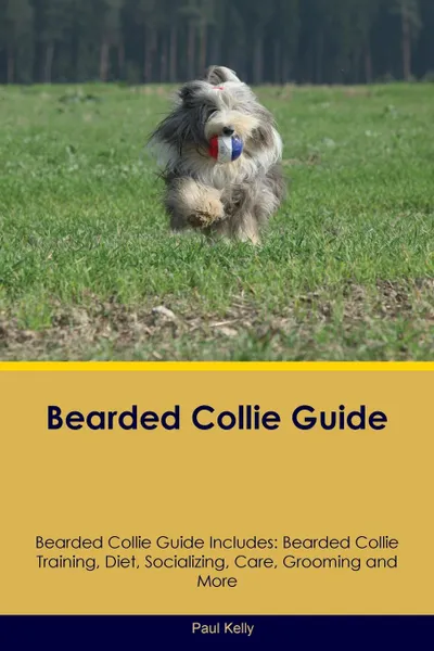 Обложка книги Bearded Collie Guide Bearded Collie Guide Includes. Bearded Collie Training, Diet, Socializing, Care, Grooming, Breeding and More, Paul Kelly