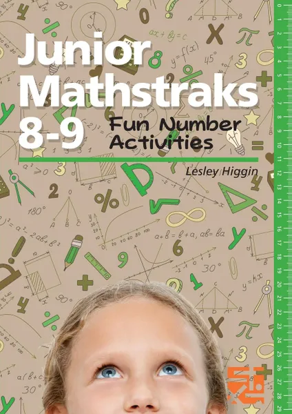 Обложка книги Junior Mathstraks 8-9. Fun Number Activities, Lesley Higgin