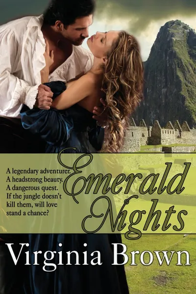 Обложка книги Emerald Nights, Virginia Brown