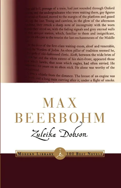 Обложка книги Zuleika Dobson, Max Beerbohm