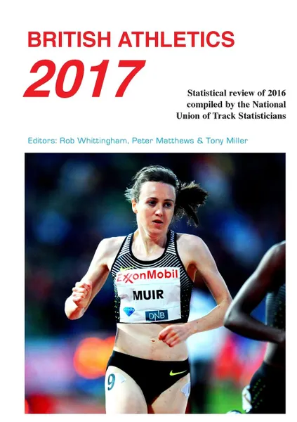 Обложка книги British Athletics 2017, Rob Whittingham, Peter Matthews, Tony Miller