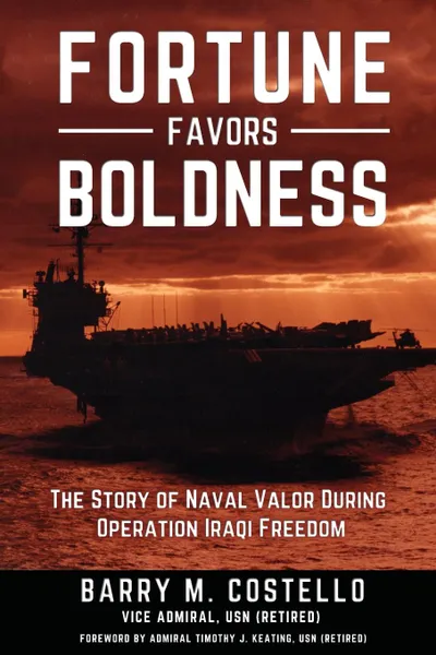 Обложка книги FORTUNE FAVORS BOLDNESS. The Story of Naval Valor During Operation Iraqi Freedom, Barry M. Costello