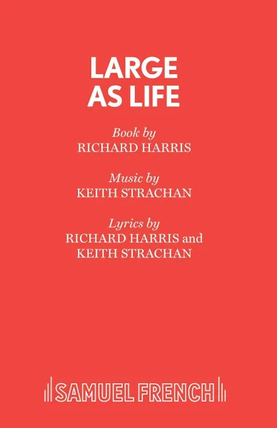 Обложка книги Large As Life, Richard Harris