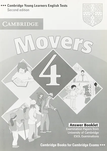 Обложка книги Cambridge Movers 4: Answer Booklet, 