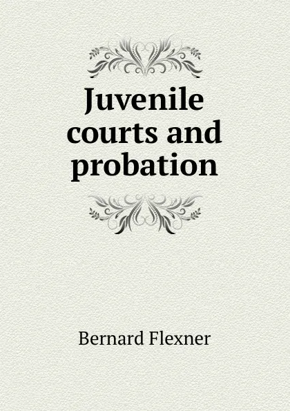 Обложка книги Juvenile courts and probation, Bernard Flexner