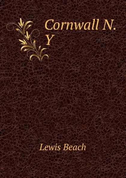 Обложка книги Cornwall N. Y., Lewis Beach