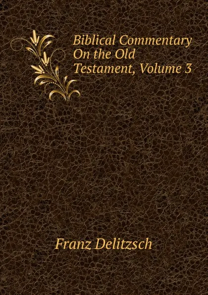 Обложка книги Biblical Commentary On the Old Testament, Volume 3, Franz Julius Delitzsch