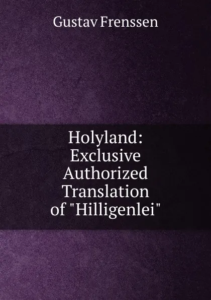 Обложка книги Holyland: Exclusive Authorized Translation of 