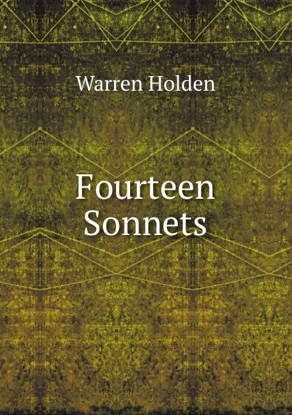 Обложка книги Fourteen Sonnets, Warren Holden