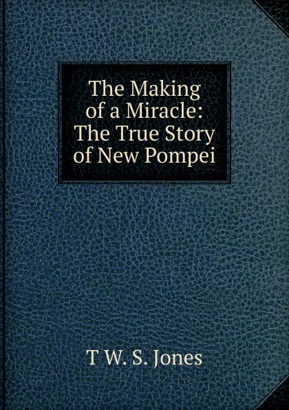 Обложка книги The Making of a Miracle: The True Story of New Pompei, T W. S. Jones