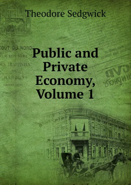 Обложка книги Public and Private Economy, Volume 1, Theodore Sedgwick