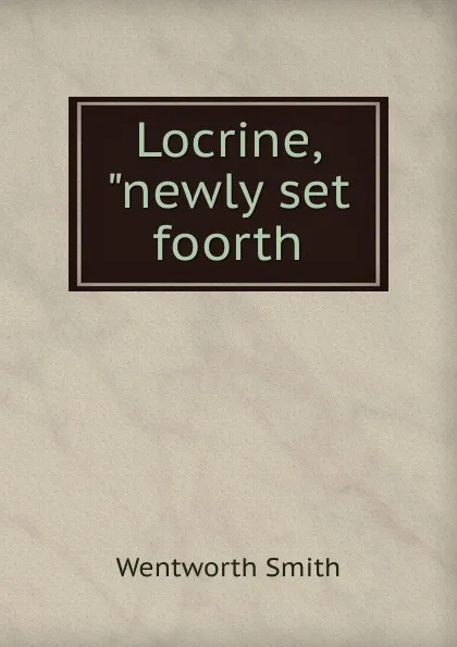 Обложка книги Locrine, 