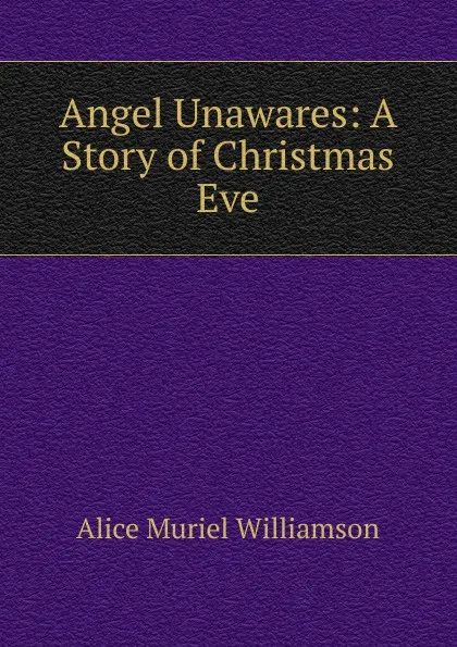 Обложка книги Angel Unawares: A Story of Christmas Eve, Alice Muriel Williamson