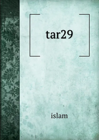 Обложка книги tar29, Islam