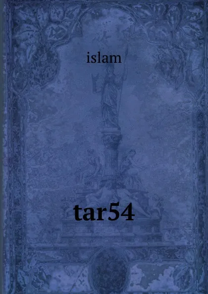 Обложка книги tar54, Islam