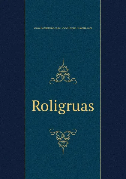 Обложка книги Roligruas, 