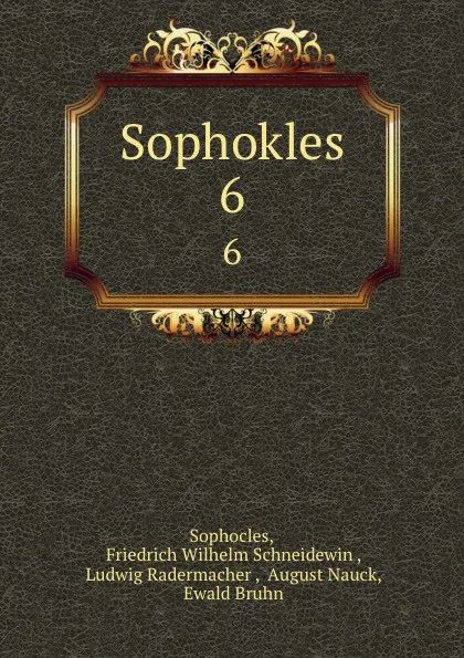 Обложка книги Sophokles. 6, Sophocles