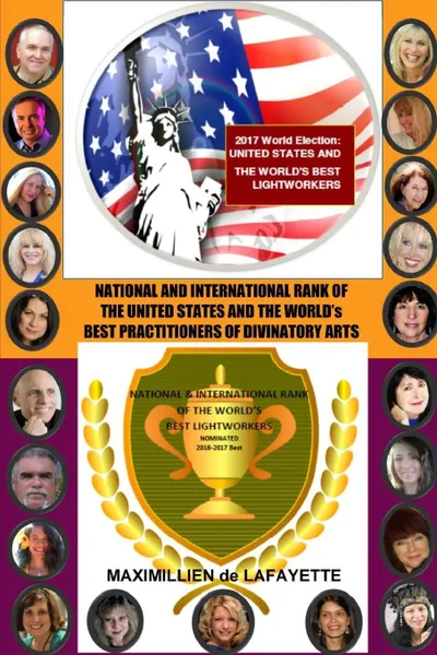 Обложка книги National and International Rank of the United States . The World.s Best Practitioners of Divinatory Arts, Maximillien De Lafayette