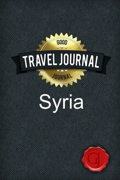 Обложка книги Travel Journal Syria, Good Journal