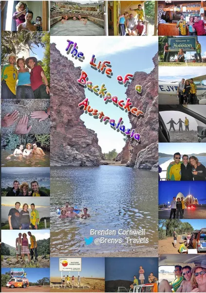 Обложка книги The Life of a Backpacker. Australasia, Brendan Cornwell