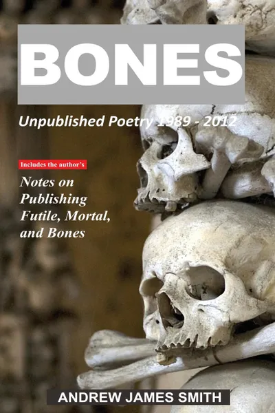 Обложка книги Bones. Unpublished Poetry 1989 - 2012, Andrew James Smith