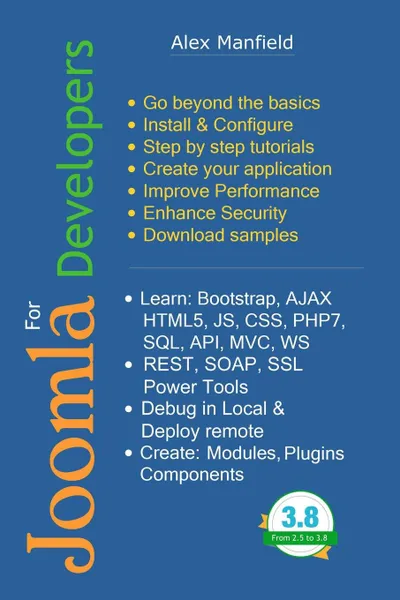 Обложка книги Joomla for Developers, Alex Manfield