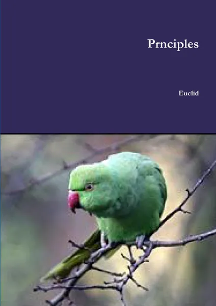 Обложка книги Prnciples, Euclid