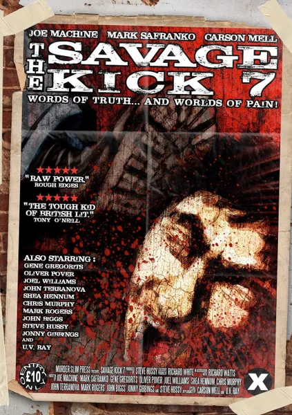 Обложка книги The Savage Kick .7, Steve Hussy