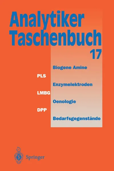 Обложка книги Analytiker-Taschenbuch, Dr Helmut Gunzler, Prof Dr Dr a. Mufit Bahadir, Prof Dr Rolf Borsdorf