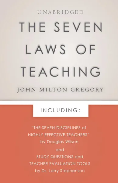 Обложка книги The Seven Laws of Teaching, John Milton Gregory