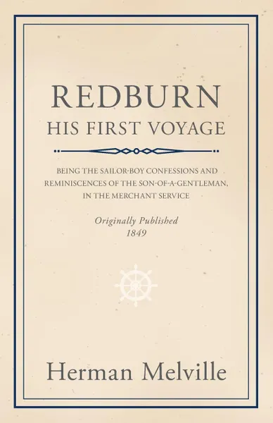 Обложка книги Redburn - His First Voyage, Herman Melville