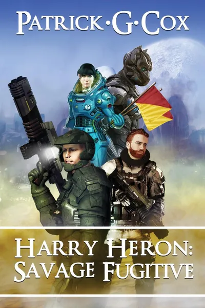 Обложка книги Harry Heron Savage Fugitive, Patrick G. Cox