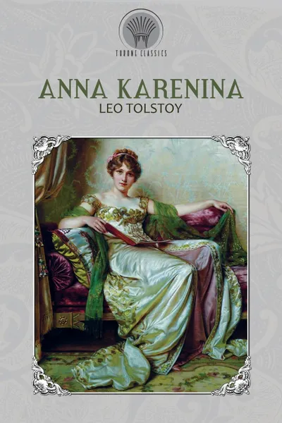 Обложка книги Anna Karenina, Leo Tolstoy